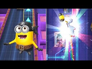Pirate Minion Fluffy Unicorn Ability Full Gameplay at Bratt's Lair | Despicable Me: Minion Rush