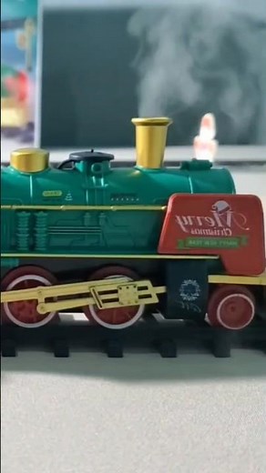 Unboxing Steam TRAIN SET Christmas Train Track Model Series ASMR #shorts