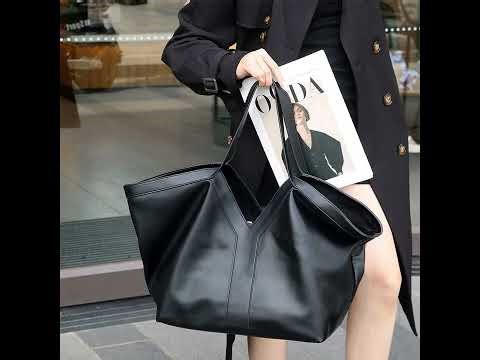 Luxury Genuine Leather Crocodile Pattern Tote Bag - lorvella