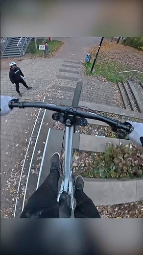 Fetter Drop & Gap & Street Line🙏🏼 #mtb #biking #drop #pov #biking #bike