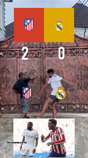 Atletico Madrid vs Real Madrid 2:1 laliga highlights