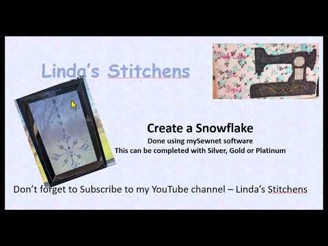 Create a Snowflake in mySewnet