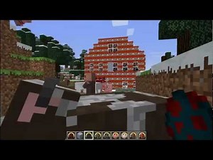 Minecraft - TNT House Explosion, HD