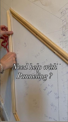 How To Fit Wall Panelling On The Stairs - My Easy Step-by-step Guide! Wall Panel / Panneling Guide