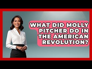 What Did Molly Pitcher Do In The American Revolution? - Military History HQ