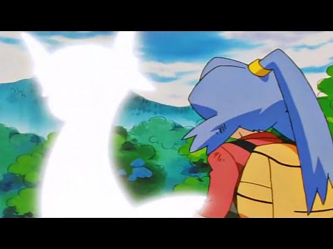 Clair's Dratini evolves into Dragonair