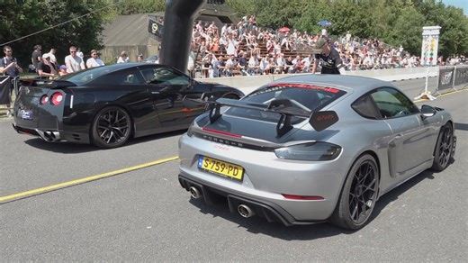 Porsche 718 Cayman GT4 RS Weissach Pack – Extreme Sound & Speed on Real Roads!