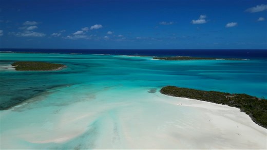 Aerial Wonders of the Caribbean: Bahamas' Beauty Revealed by Drone