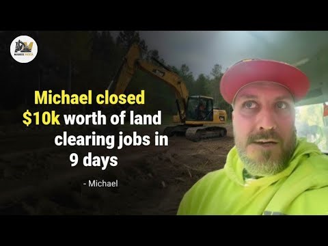 How Michael Landed $10,000 in Excavation Jobs in Just 9 Days | Client Success Story