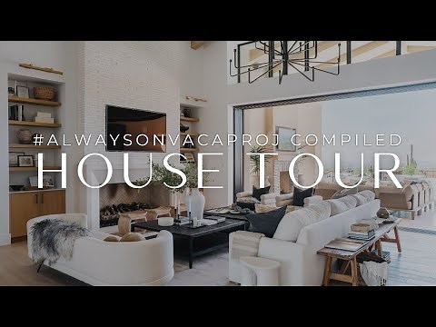House Tour of a 7,000+ Sqft. Custom New Build in Scottsdale, AZ | THELIFESTYLEDCO #AlwaysOnVacaProj