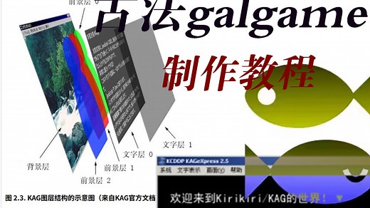 【古法制galgame教程】kag工具制作krkr同人游戏