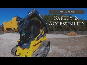 Safety & Accessibility on John Deere Skid Steer