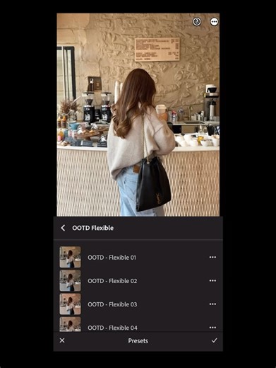 OOTD Magazine on Instagram: "Which look is your favorite? ✨⁯️ Swipe to see our OOTD presets before and after video ⁯️✨ Shop our presets via link in bio. cc: @alexcrpn"