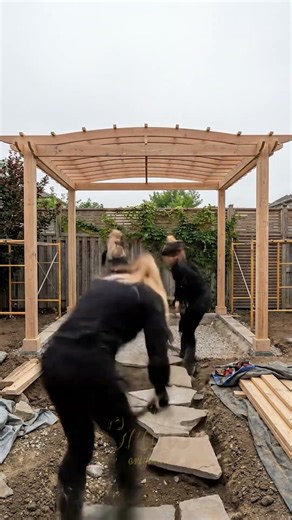 From Empty Yard to Dream Pergola Lounge