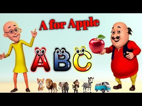 ABCD A for Apple 🍎 ABC Learning for Kids TuTu TV Bangla 