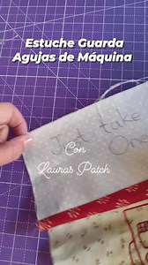 Estuche Guarda Agujas de Máquina Video 7 Última parte del bordado Esta es la parte que dobla hacia adentro, ya casi terminamos!!! Sigues conmigo? Si te gusta este contenido, no dejes de comentar, compartir y darle amor con un 💗 o un like!!muchas gracias por tu apoyo 🙏 #guardaagujas #needlecase #lauraspatch #redwork #patchwork #seguidores #FansDestacados #stitch #costuracretiva #CreativeSewing | Laura's Patch