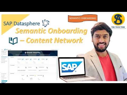 30. Content Network | Semantic Onboarding | SAP Datasphere #sap #datanalytics #datawarehouse