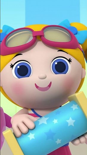 Swimming | Mother Goose Club Cartoons #NurseryRhymes