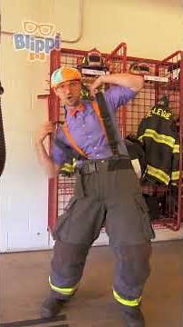Blippi Visits a Firetruck Station