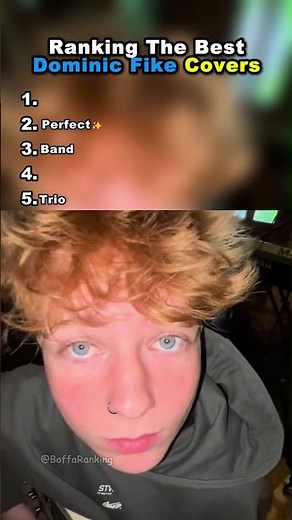 These Dominic Fike Covers Are INSANE 🎤 #ranking #covers #viral