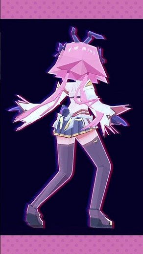 Saber Astolfo Low Poly Animation! (Full behind the scenes video below!) 💖✨ #3danimation #blender3d