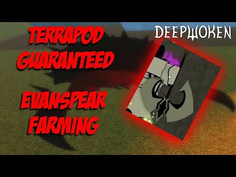 TERRAPOD GUARANTEED LOCATION EVANSPEAR FARMING | SAFE Crimson Terrapod Deepwoken Farm
