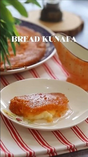 Bread KUNAFA | Lebanese knafeh #kunafa #dessert #breadkunafa