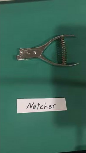 Notcher: used on patterns