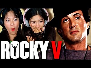Foreign Girls React | Rocky V | First Time Watch
