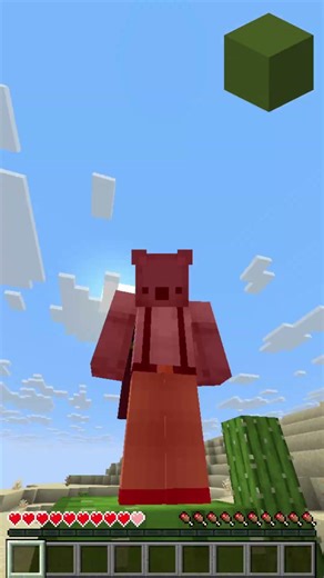 🤯Minecraft, pero cambia tu color... #minecraft #shorts