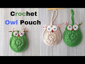 crochet owl purse pattern free | mini owl crochet pattern free #crochet #crocheting #diy #croche