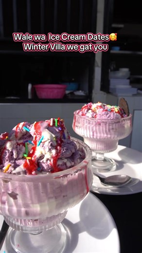 Delicious Ice Cream Dates at Winter Villa