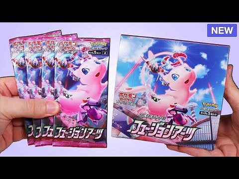 Opening a Fusion Arts Pokemon Booster Box!