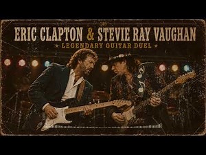 Eric Clapton & Stevie Ray Vaughan 🔥 Legendary Guitar Duel | Live Alpine Valley 1990 (Tribute)