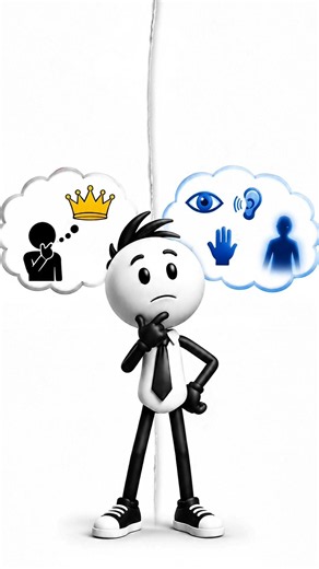 Delusion vs Hallucination Explained in 30 Seconds? #Shorts #knowledge #stickman #funny