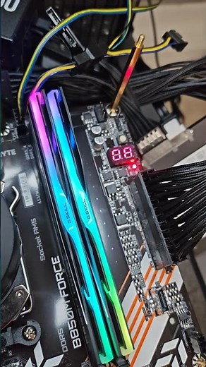 Adding a POST code display to the Gigabyte B850M Force