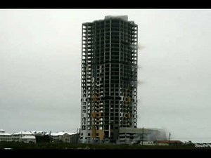 Ocean Towers from groundbreaking to implosion