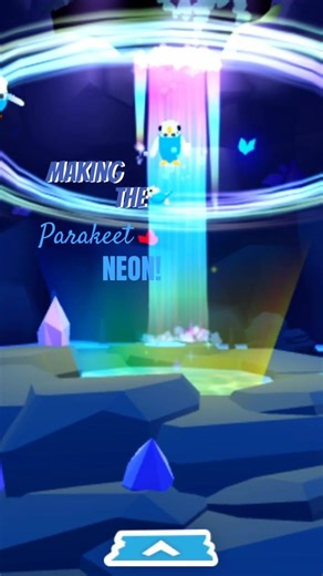 Making the Parakeet in Adopt Me! Neon # Shorts