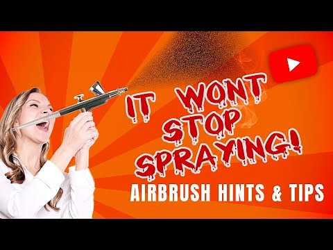 Airbrush Won’t Stop Spraying? Fix Continuous Spray in 6 Easy Steps | Watson & Webb