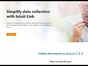 Introduction to Intuit Link Tax Organizer 2021