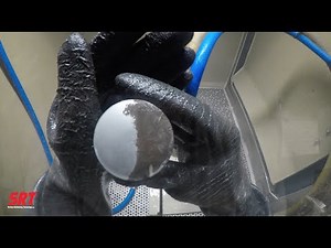 Vapor Blasting a Piston | Surface Refinishing Technology
