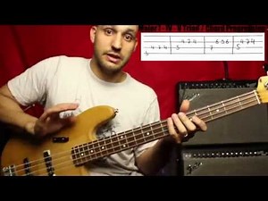 Basics of playing Reggae Part 2 - I IV V Progression with Triads - Bass Lesson - L#3