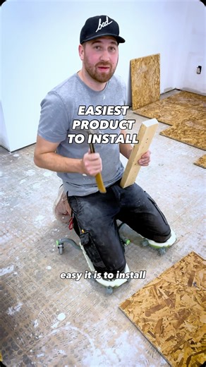 CHRIS. Milton | UGC Carpenter + Digital Creator on Instagram: "Easiest Basement Subfloor installation"