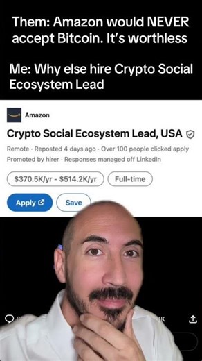 Amazon Buying Bitcoin?