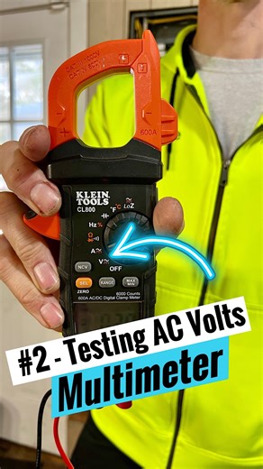 1K views · 30 reactions | Learning Multimeter - Testing AC Voltage...