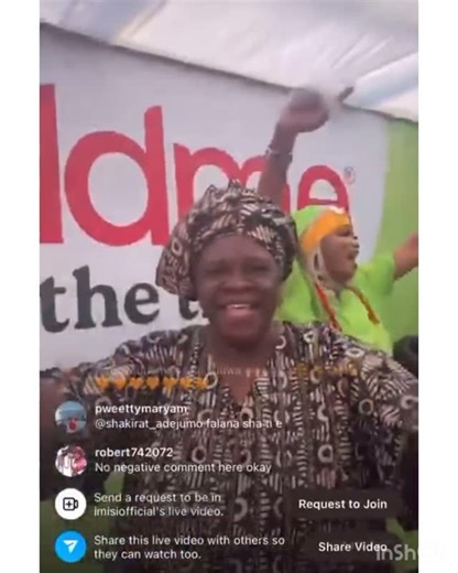 AKPROKOHUB🔵 on Instagram: "Imisi’s grandma joins her on the dance floor earlier today at the AddMe event. She’s so beautiful ❤️"