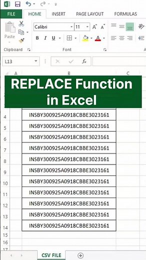 Replace Text and Numbers in Excel Using CTRL + H | Excel Find and Replace Shortcut | excel shortcuts