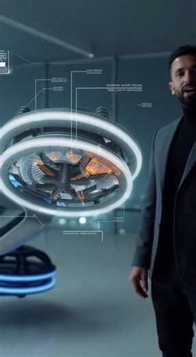 Gyro-Stabilized Hover Bike — Caption: Stability meets freedom in next-gen personal mobility. Hashtags: #tech #innovation #futuremobility #electronics #usa #technology #viral #explore | TechXpert