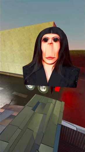 Running Away From Ungalia on Sunset Road Gmod Nextbot #shorts