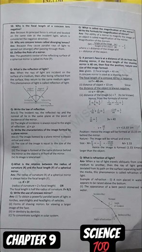 class 10 science chapter 9 @ 100%